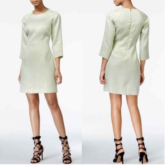 NWT RACHEL Rachel Roy February Mint Shimmer dress size 4 - Picture 1 of 13